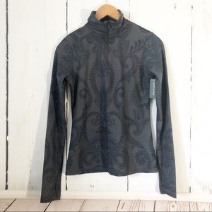 Eddie Bauer • Paisley Running 1/4 Zip Pullover